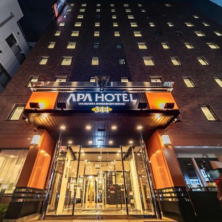 Apa Hotel Nambakita Shinsaibashi Ekimae Ōsaka Exterior foto