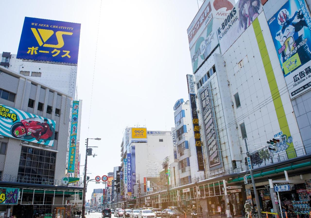 Apa Hotel Nambakita Shinsaibashi Ekimae Ōsaka Exterior foto