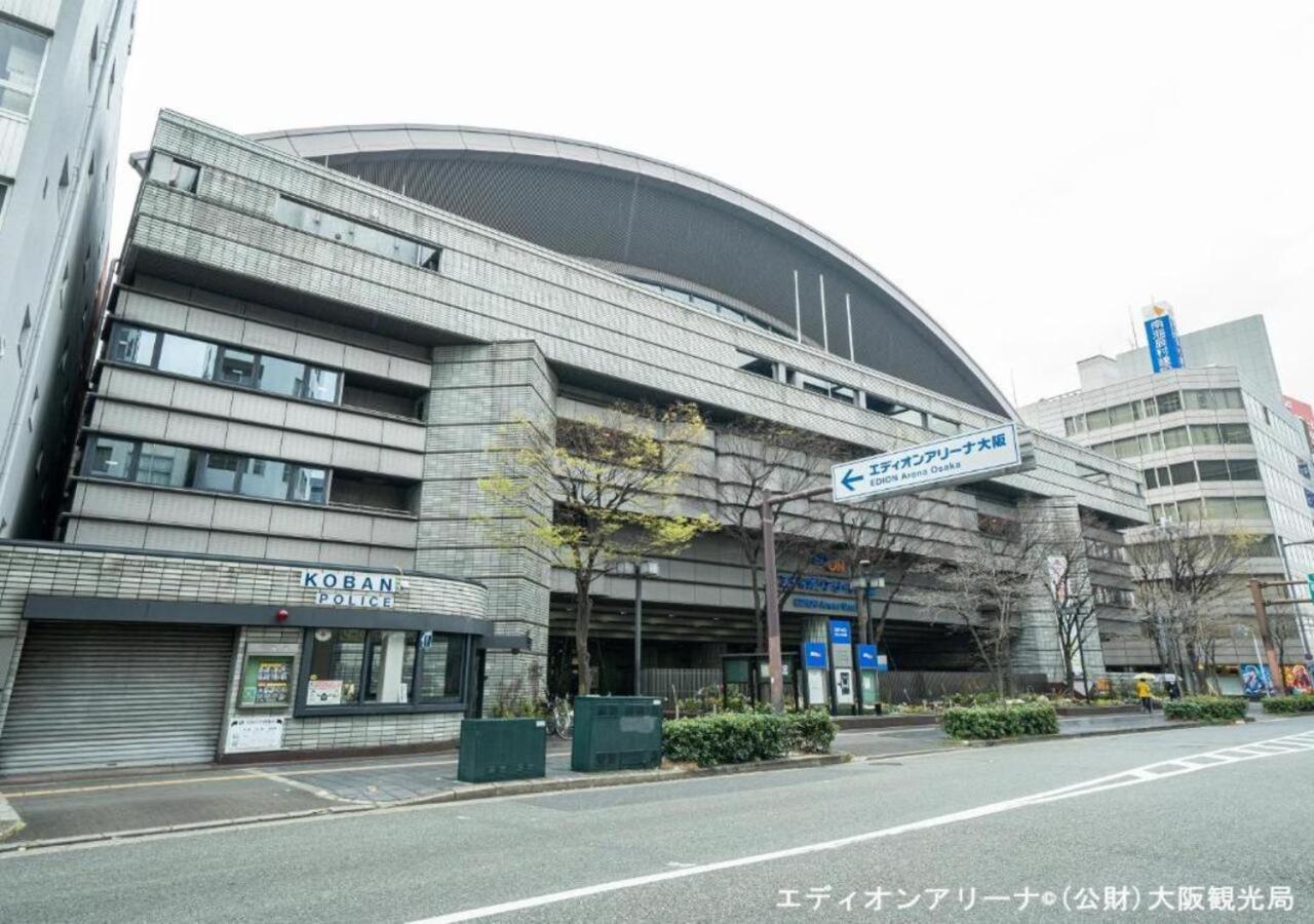 Apa Hotel Nambakita Shinsaibashi Ekimae Ōsaka Exterior foto
