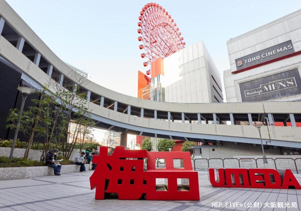 Apa Hotel Nambakita Shinsaibashi Ekimae Ōsaka Exterior foto